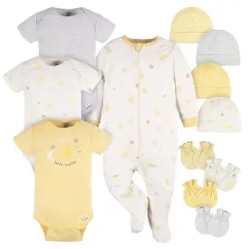 12-Piece Baby Neutral Celestial Layette Bundle