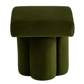 Ace Stool - Olive Velvet