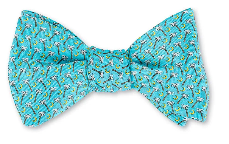 Aqua Columbia Palmetto Bow Tie  - B4097