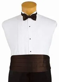 Bow Tie Black Satin