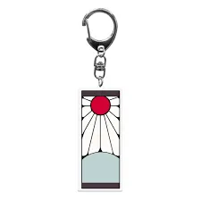 DEMON SLAYER - Tanjiro's Hanafuda Earring Acrylic Keychain