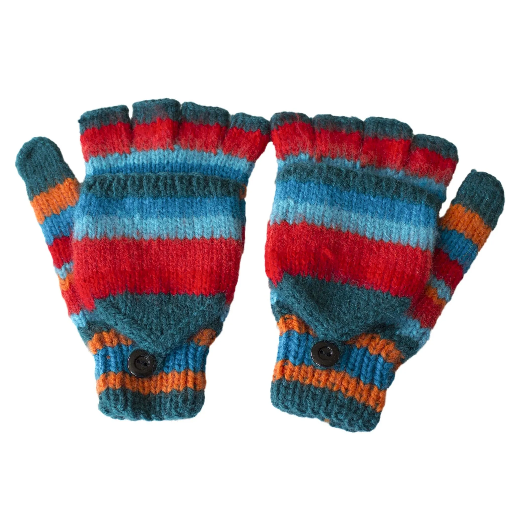 Handmade Mittens Multicolor