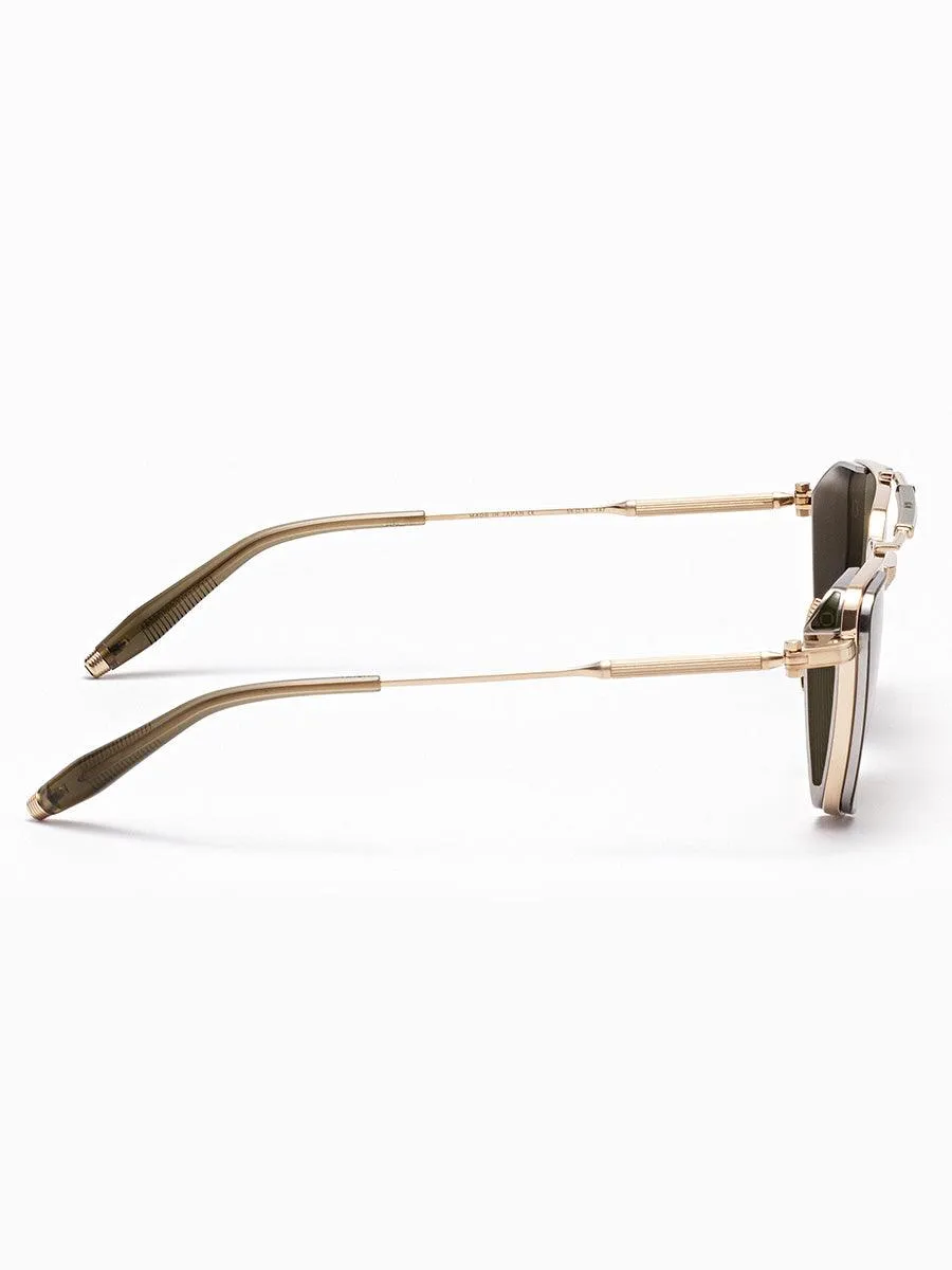 Hera Brushed White Gold 203-A sunglasses