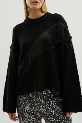 KBSARA FRINGED PULLOVER