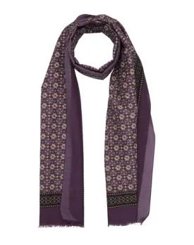 Lanvin Man Scarf Purple -- --