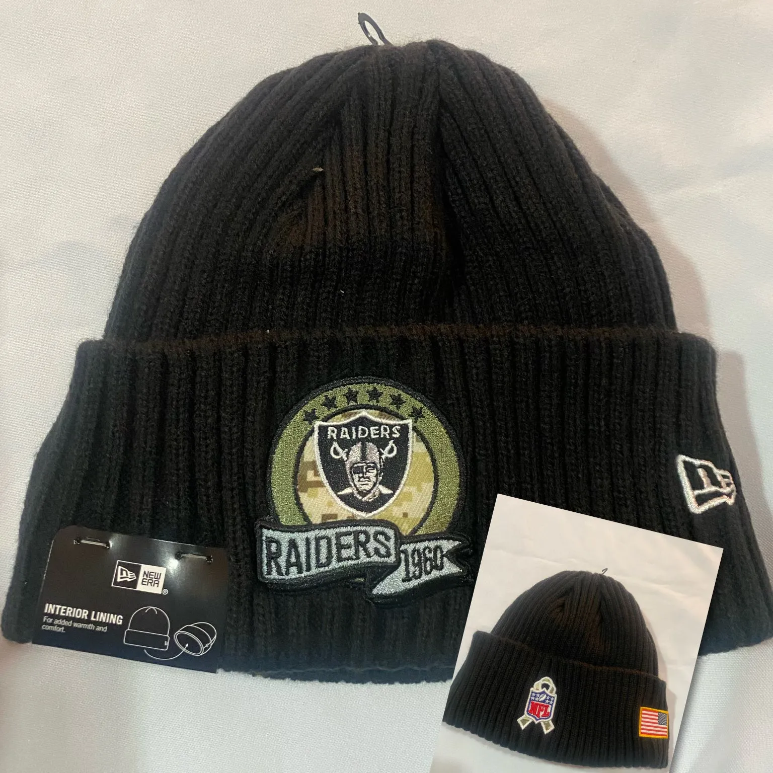 Las Vegas Raiders NFL Headwear Black