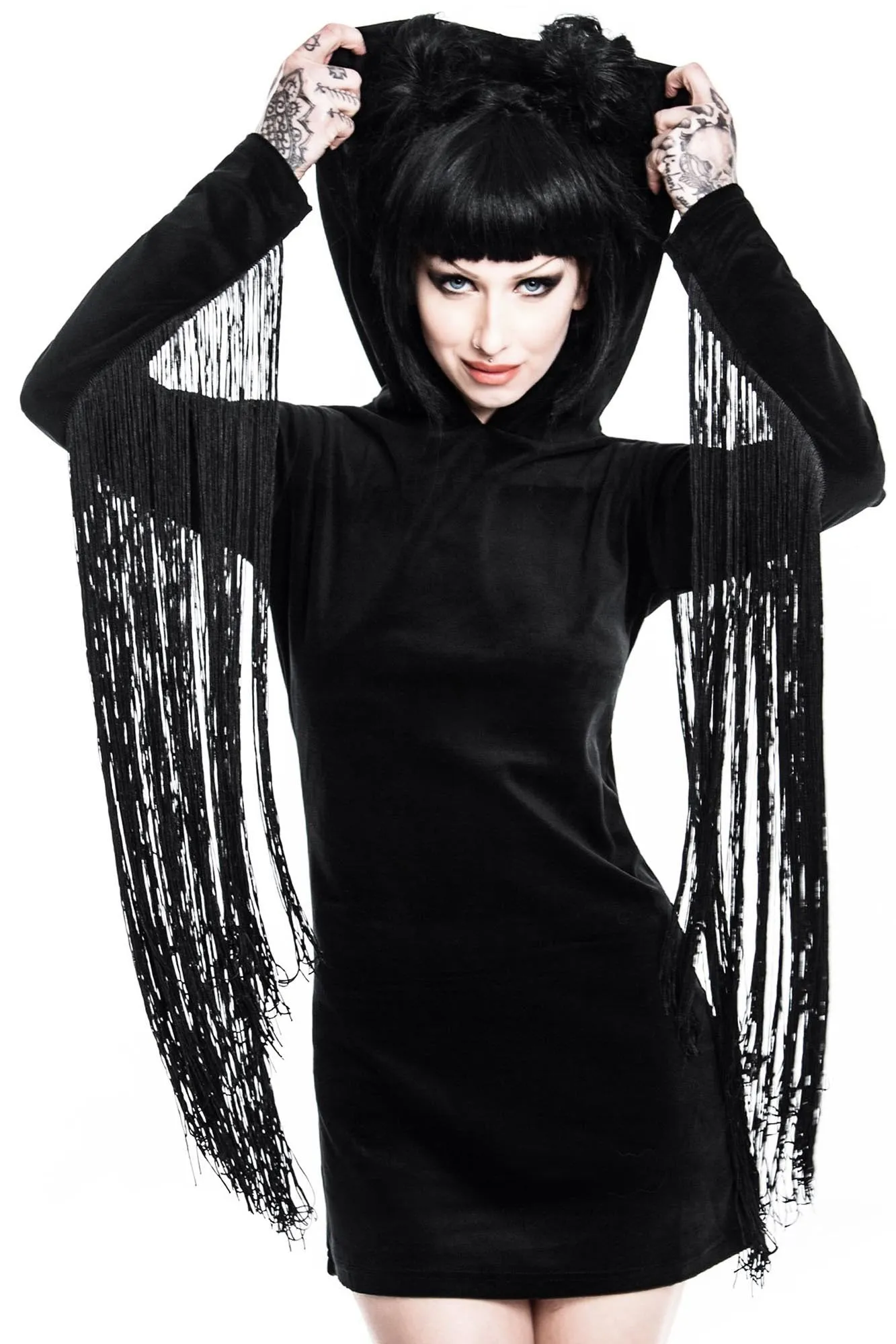 Lone Wolf Fringe Dress [B]