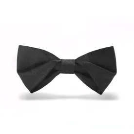 Men's Elegant Subtle Sparkle Black Bow Tie