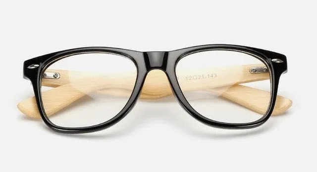 Men's Retro Wood Sunglasses