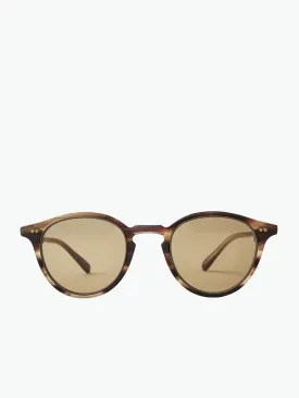 Mr Leight Round Dark Tortoiseshell Sunglasses