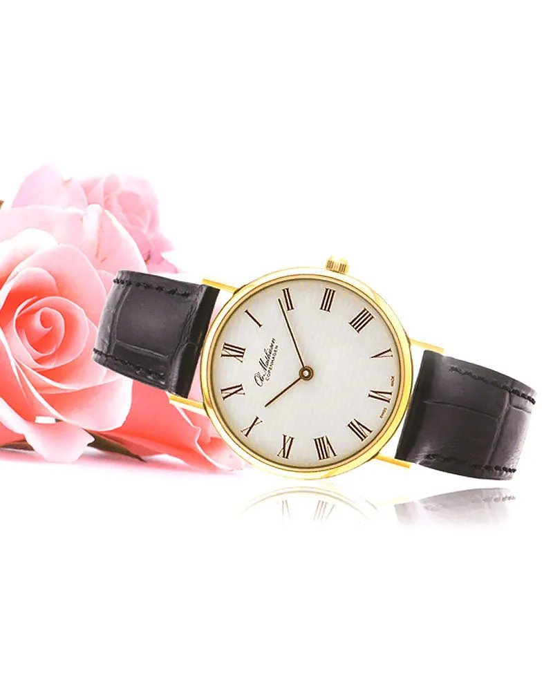 Ole Mathiesen Royal Marine Gold Plated Ladies Watch