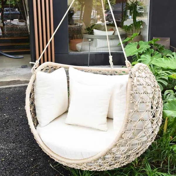 Outdoor Furniture Braided & Rope Swing - Iraja