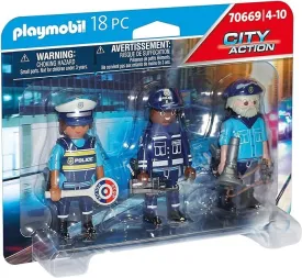 Playmobil City Action - Police Figure Set (70669)