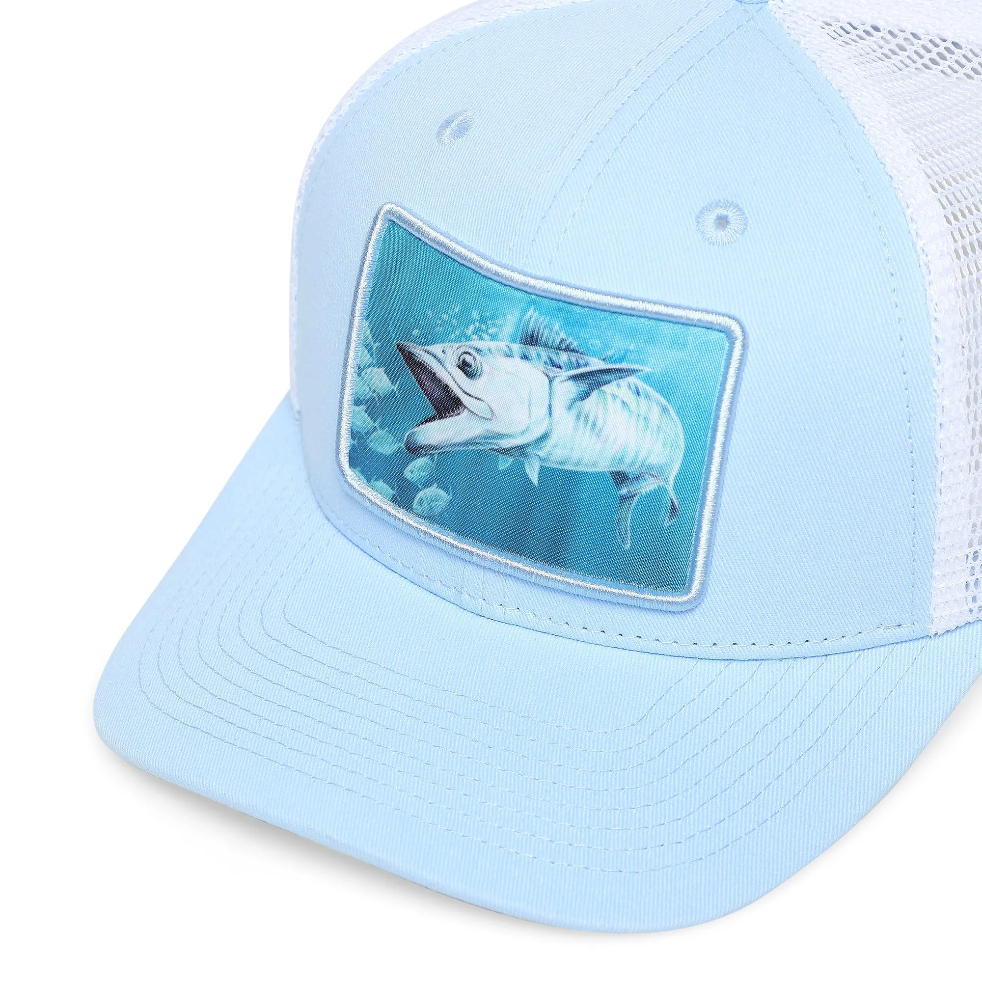 Qassar Performance Cap - Kingfish Blue