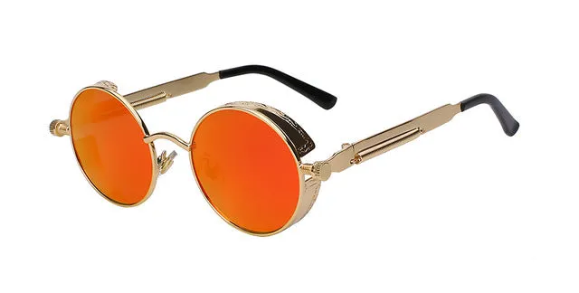 Round Metal Sunglasses Steampunk