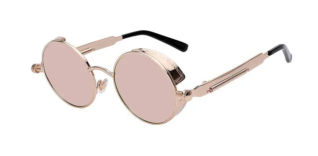 Round Metal Sunglasses Steampunk