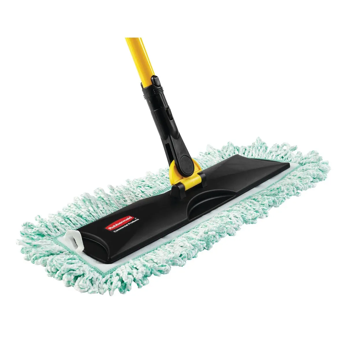 Rubbermaid® Hygen™ 48" Green Microfiber Dust Mop w/ Fringe