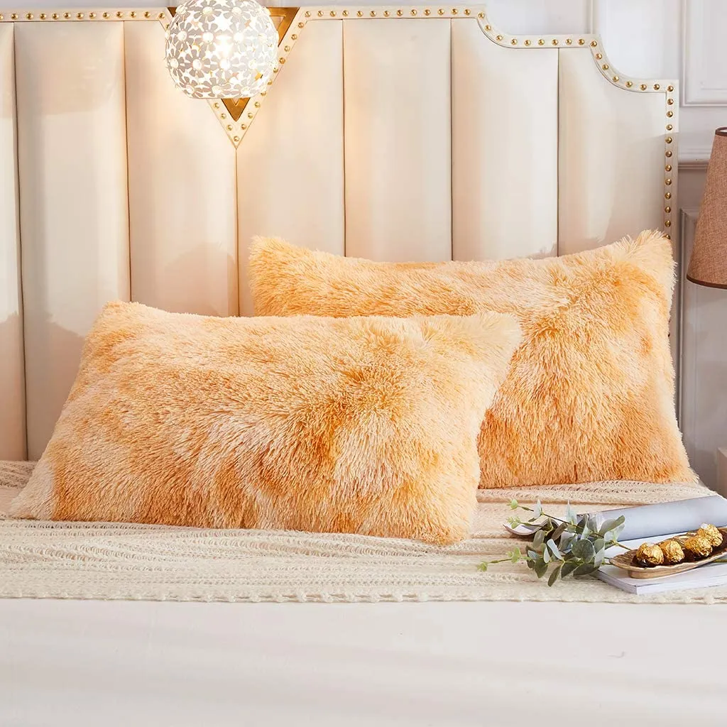 Softy Orange Pillows