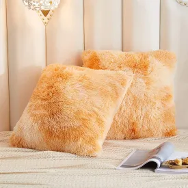 Softy Orange Pillows