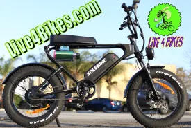 Sol Ebike 20In Adult MotorBike Electric 750 watt 48v - Live 4 Bikes