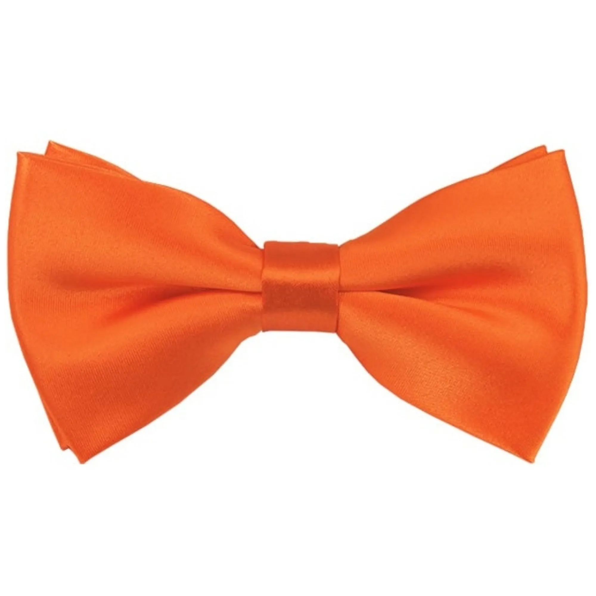 TheDapperTie Men's Solid Color 2.5 W And 4.5 L Inch Pre-Tied adjustable Bow Ties