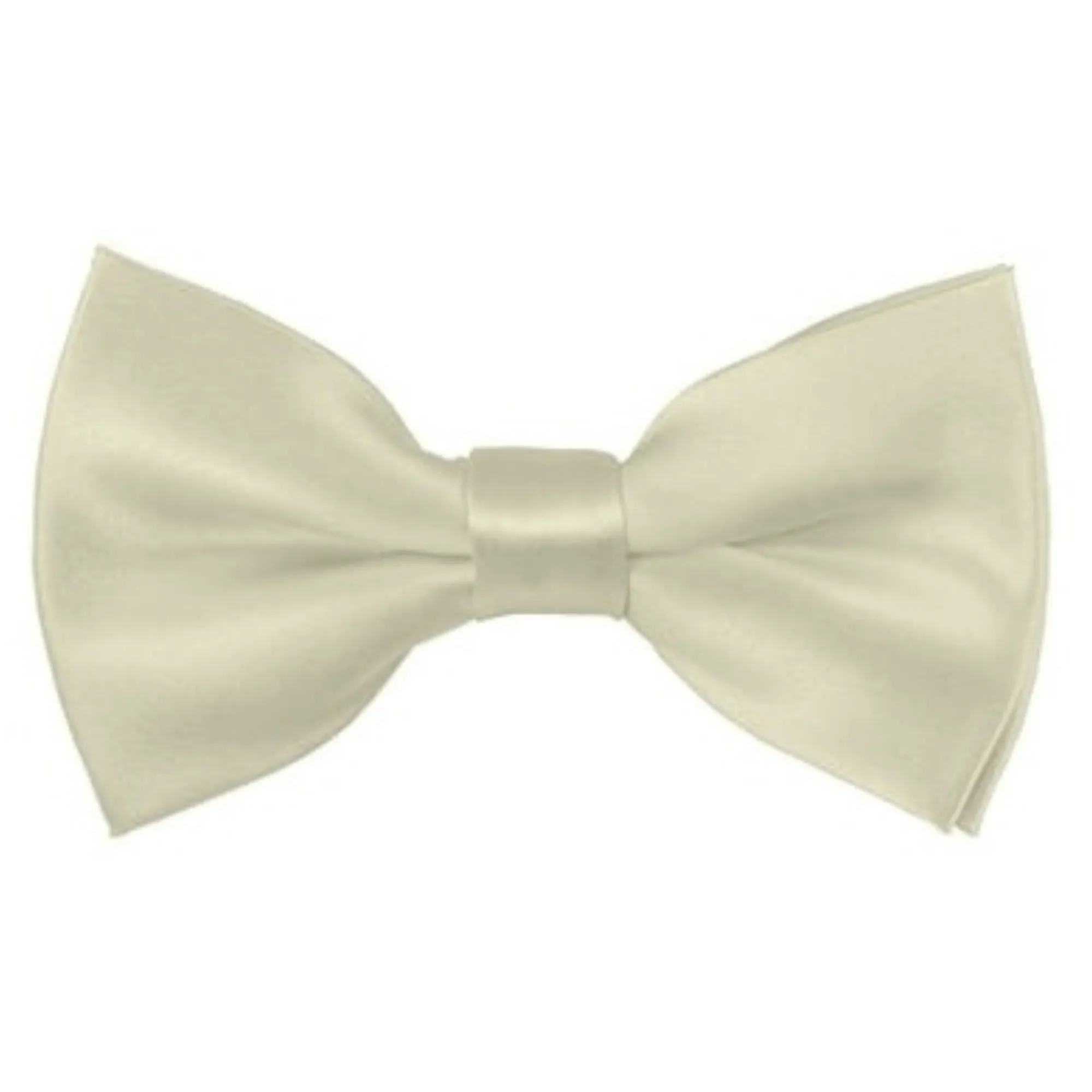 TheDapperTie Men's Solid Color 2.5 W And 4.5 L Inch Pre-Tied adjustable Bow Ties