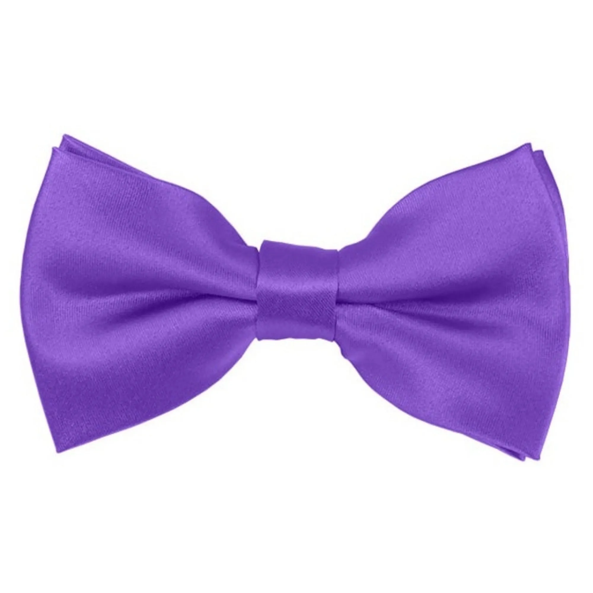 TheDapperTie Men's Solid Color 2.5 W And 4.5 L Inch Pre-Tied adjustable Bow Ties