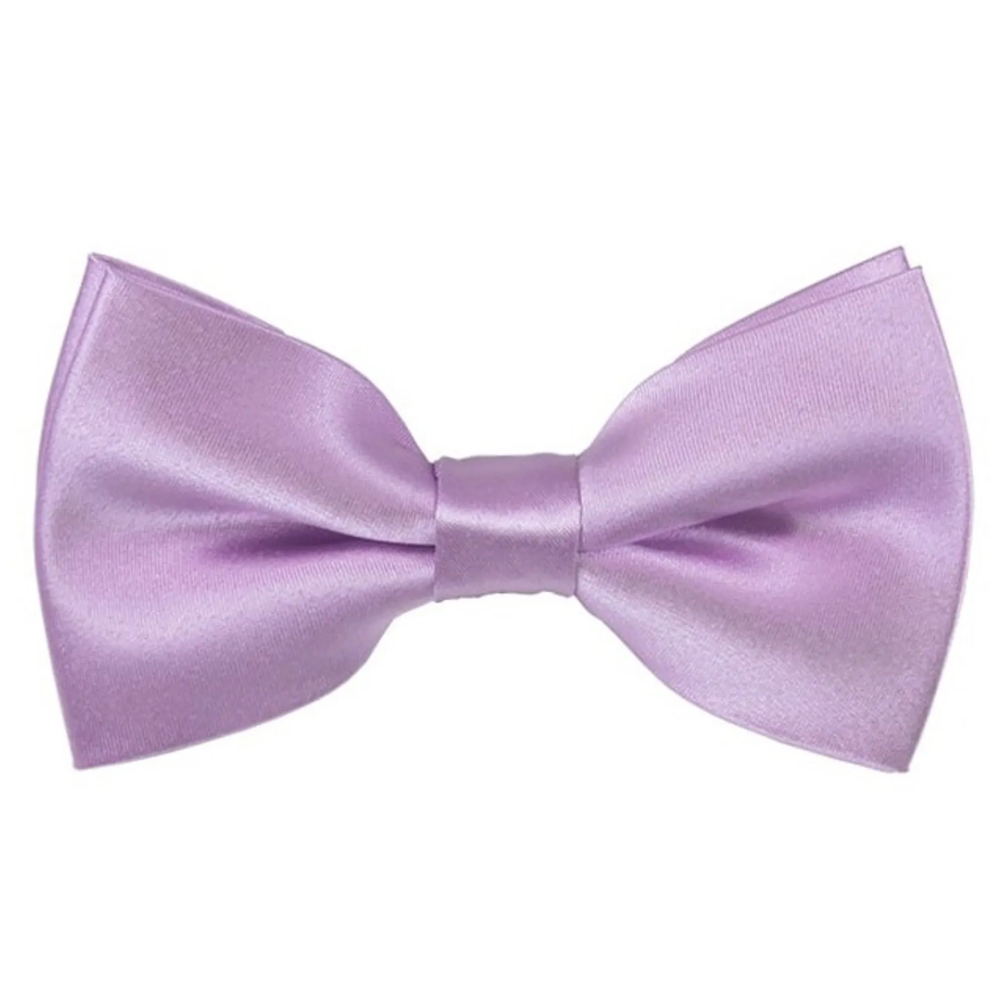 TheDapperTie Men's Solid Color 2.5 W And 4.5 L Inch Pre-Tied adjustable Bow Ties