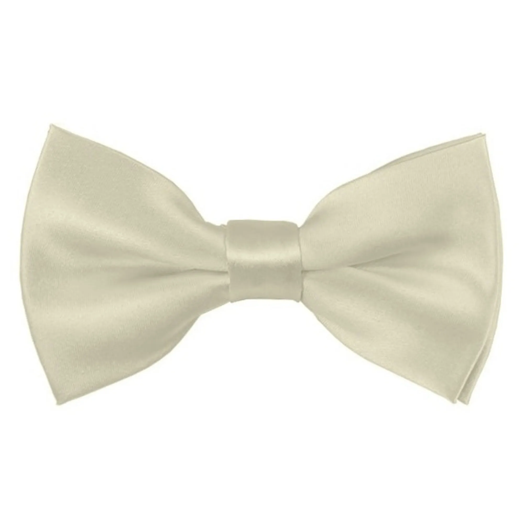 TheDapperTie Men's Solid Color 2.5 W And 4.5 L Inch Pre-Tied adjustable Bow Ties