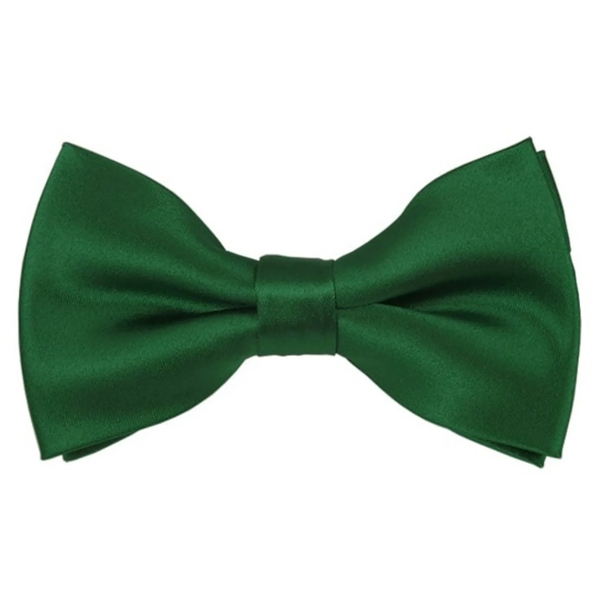 TheDapperTie Men's Solid Color 2.5 W And 4.5 L Inch Pre-Tied adjustable Bow Ties