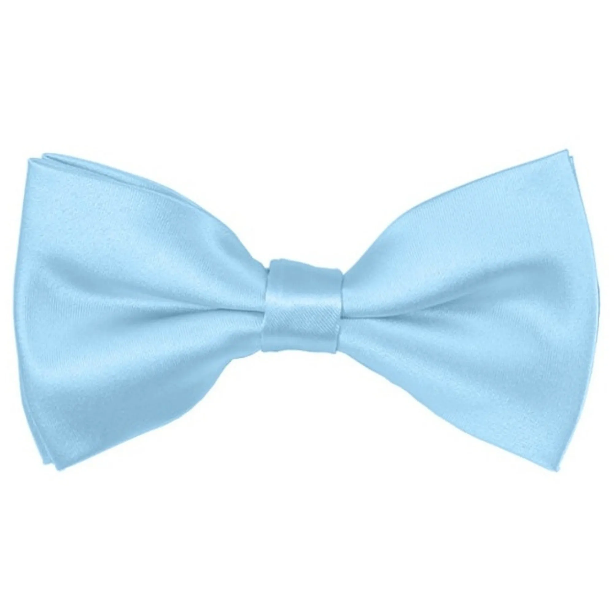 TheDapperTie Men's Solid Color 2.5 W And 4.5 L Inch Pre-Tied adjustable Bow Ties