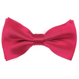 TheDapperTie Men's Solid Color 2.5 W And 4.5 L Inch Pre-Tied adjustable Bow Ties