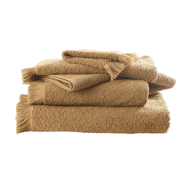 Tusca 700GSM Cotton Bath Towel Range Amber