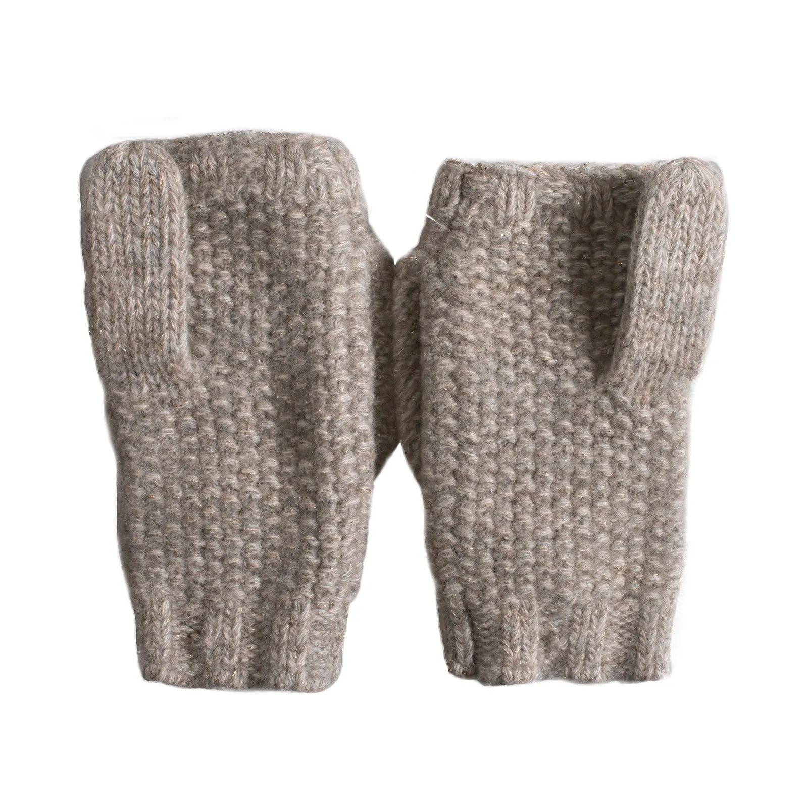 UGG Cashmere Flip Oatmeal Heather Mittens - Women's