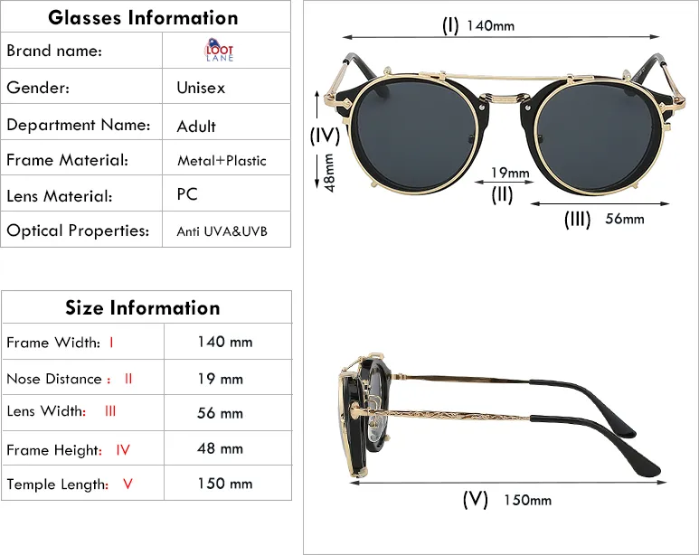 Vintage Clubmaster Sunglasses