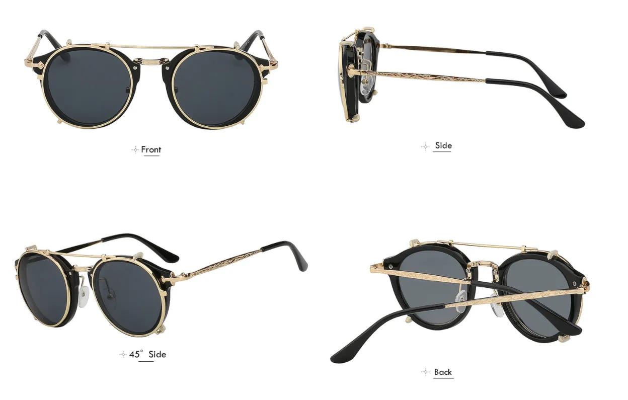 Vintage Clubmaster Sunglasses