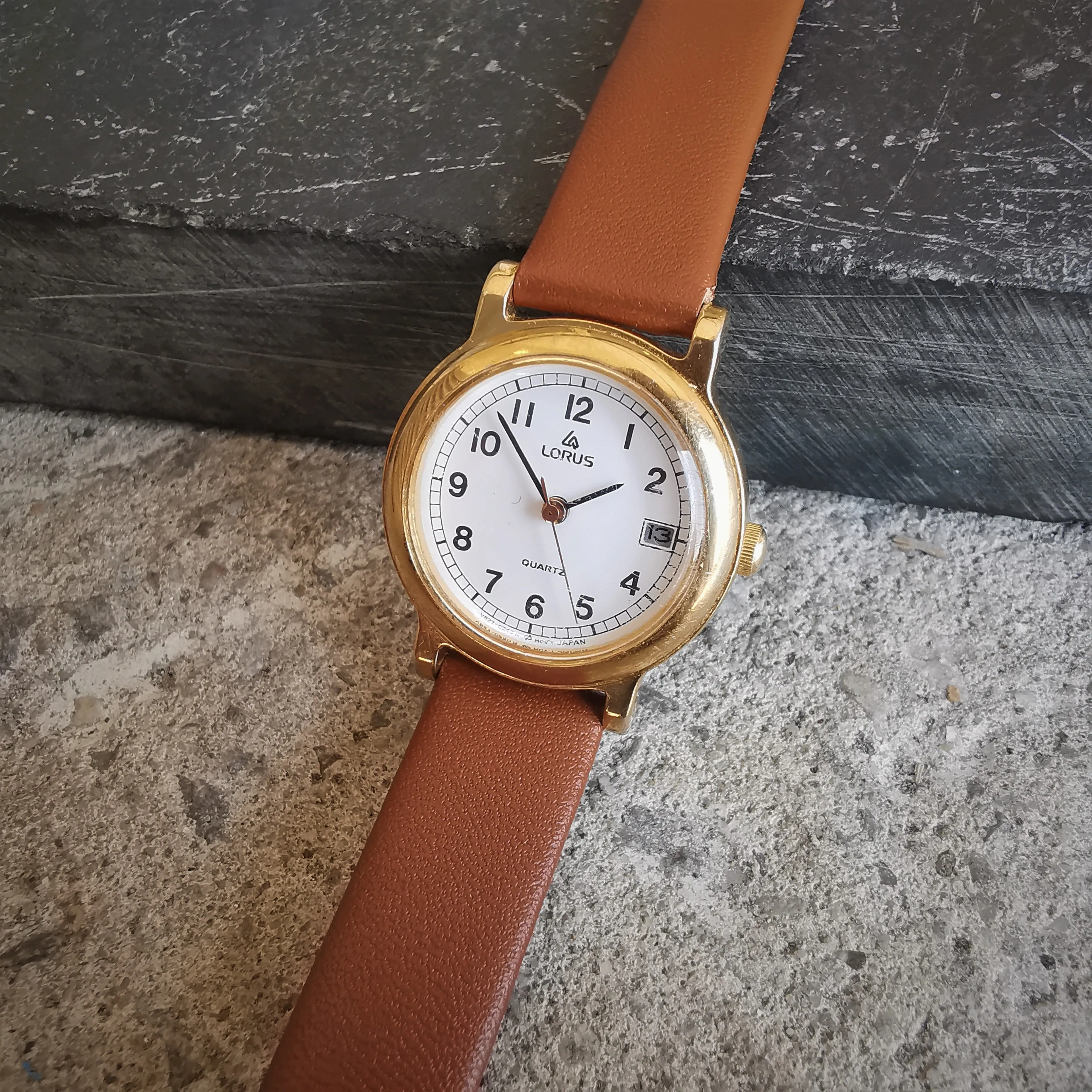 Vintage LORUS Gold Plated Women's Quartz Watch